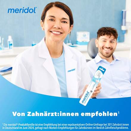 Zahnbürste Zahnfleischschutz sanft (Doppelpack) meridol