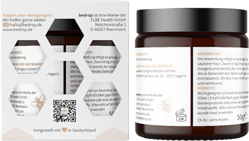 Bienengiftsalbe Bee Cream bedrop