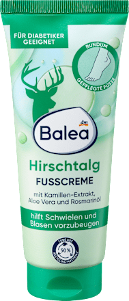 Fußcreme Hirschtalg Balea