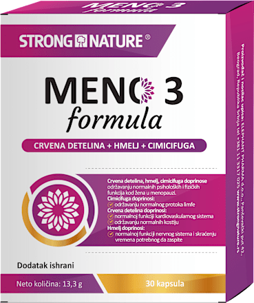 MENO 3 formula kapsule  STRONG NATURE