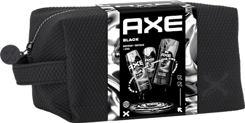 dárková sada Black + kosmetická taštička Axe