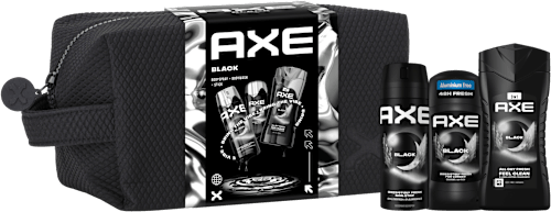 dárková sada Black + kosmetická taštička Axe