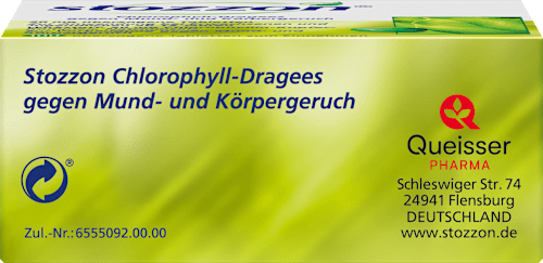 stozzon Chlorophyll-Dragees 20mg überzogene Tabletten stozzon