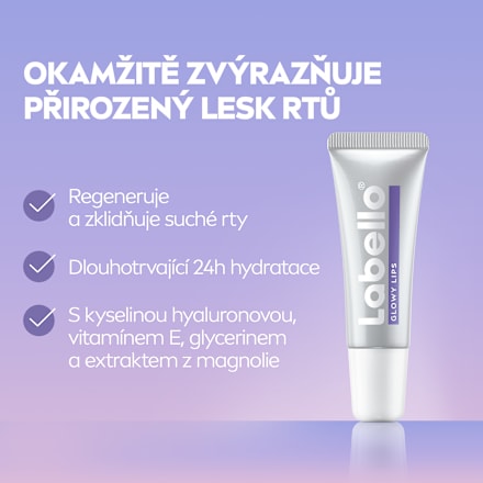balzám na rty Glowy Lips SPF30 Labello