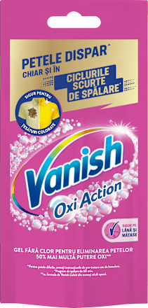 Gel pentru îndepărtarea petelor Vanish