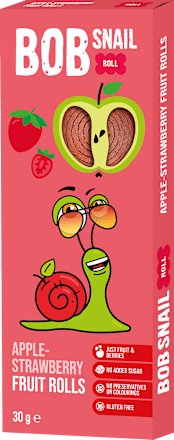 ovocné rolky Jablko a Jahoda Bob Snail