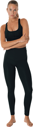 Sport-Leggings schwarz Gr. 38/40 Fascino