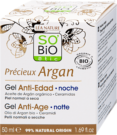 Öregedésgátló Nappali Krém Précieux Argan SO'BiO étic