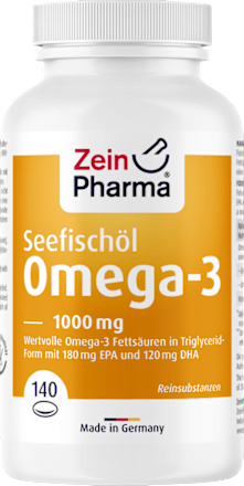 ZeinPharma Omega 3 1000 mg - Seefischöl Softgelkapseln 140 St ZeinPharma