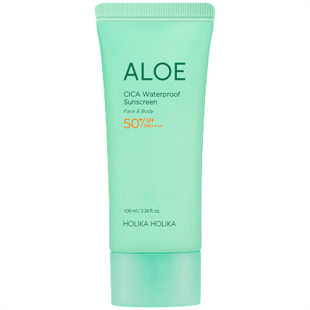 Krem przeciwsłoneczny SPF 50+ PA++++ Aloe Cica, wodoodporny HOLIKA HOLIKA