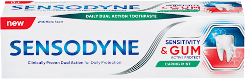 Zobna pasta Sensitivity & Gum Caring Mint SENSODYNE