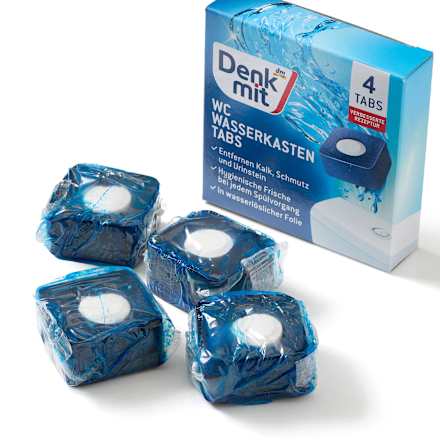 Tablete za vodokotlić 2u1, 4 x 50 g Denkmit