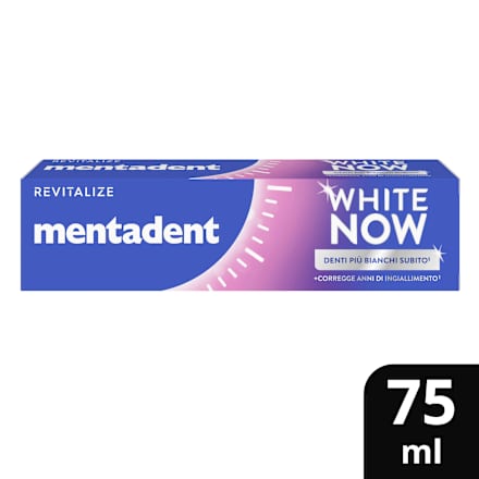 Zahnpasta White Now Revitalize mentadent