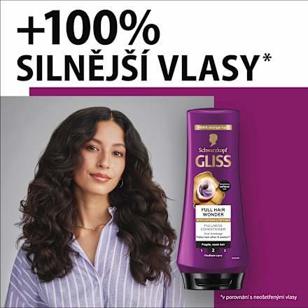 kondicionér na vlasy Full Hair Wonder Schwarzkopf GLISS