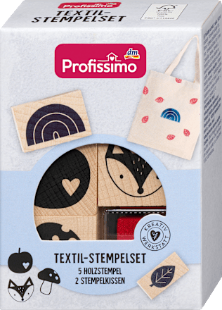 Súprava pečiatok na textil  Profissimo