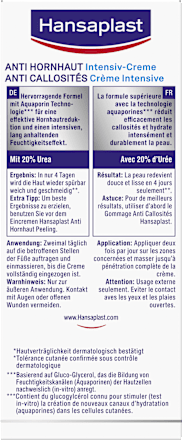 Fußcreme Anti Hornhaut Intensiv Urea Hansaplast
