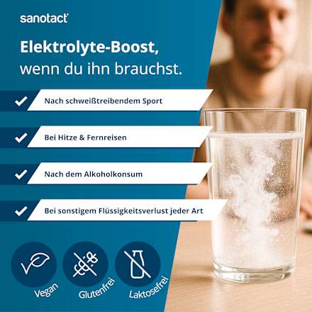 Elektrolyte Plus Sticks 50 St sanotact