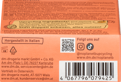 Tuhý šampón na suché vlasy Intense Repair  No Planet B