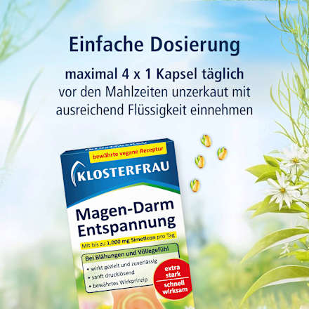 Magen Darm Entspannung Kapseln Klosterfrau