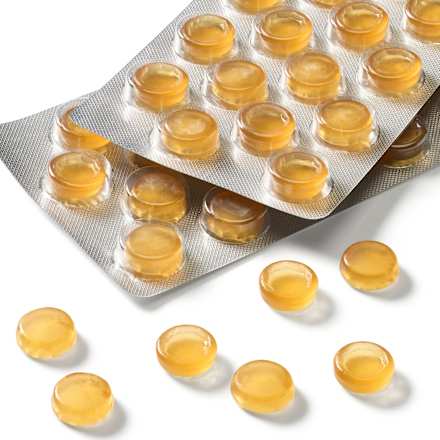 Caramelle per la gola al muschio islandese Mivolis