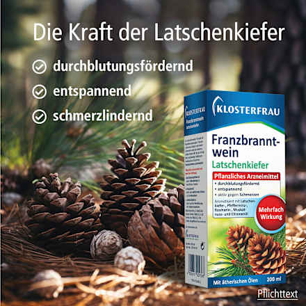 Franzbranntwein Latschenkiefer Klosterfrau