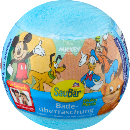 Bombă de baie cu surpriză MickeyMouse SauBär