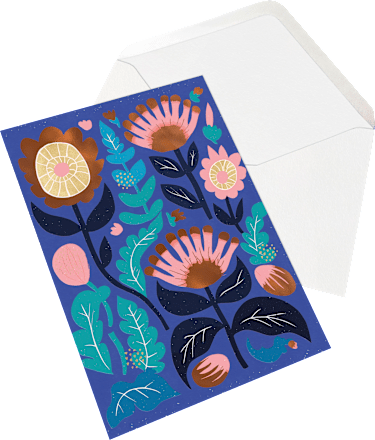 Grußkarte Allgemein, Mehrstückpackung CACTUS