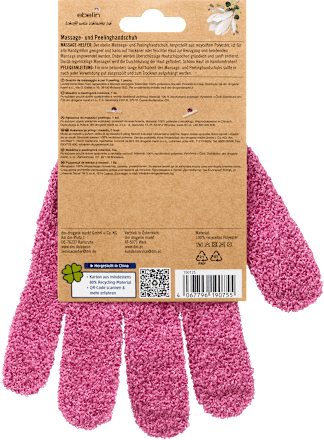Praktična rukavica za masažu i piling, više vrsta ebelin
