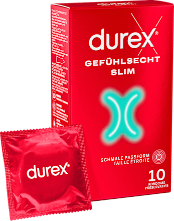 Kondome Gefühlsecht Slim Fit Durex