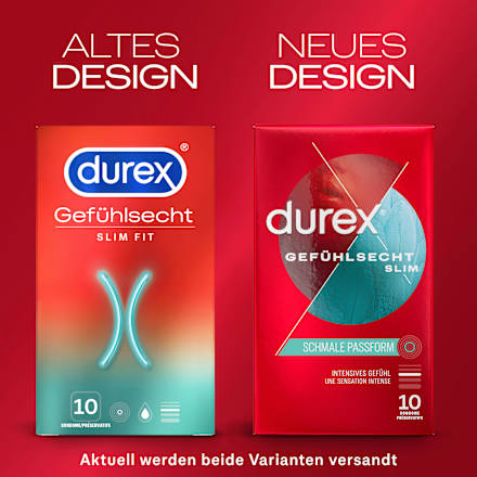 Kondome Gefühlsecht Slim Fit Durex