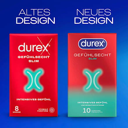 Kondome Gefühlsecht Slim Fit Durex