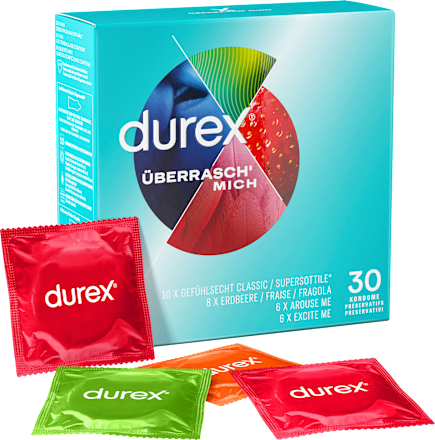 Kondom Mix Überrasch' mich Big Pack Durex