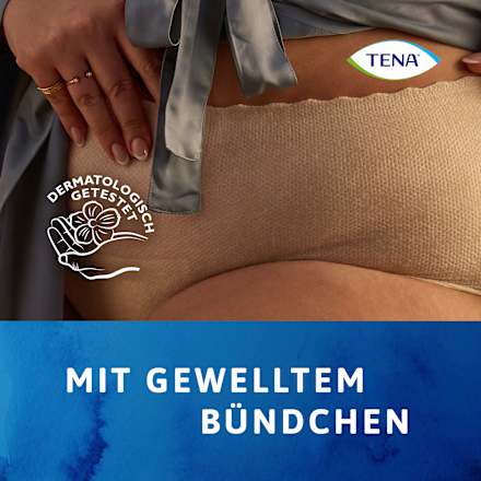 Silhouette Crème Schutzunterwäsche Größe M Plus TENA