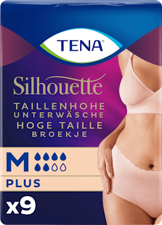Silhouette Crème Schutzunterwäsche Größe M Plus TENA