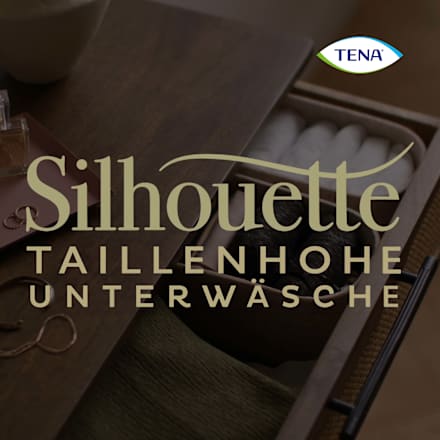 Silhouette Crème Schutzunterwäsche Größe M Plus TENA