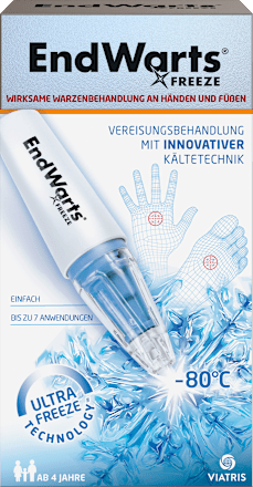 EndWarts FREEZE VEREISUNGSBEHANDLUNG MIT INNOVATIVER KÄLTETECHNIK EndWarts&nbsp;