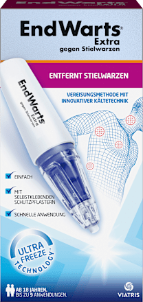 EndWarts Extra ZUR WIRKSAMEN ENTFERNUNG VON STIELWARZEN EndWarts&nbsp;