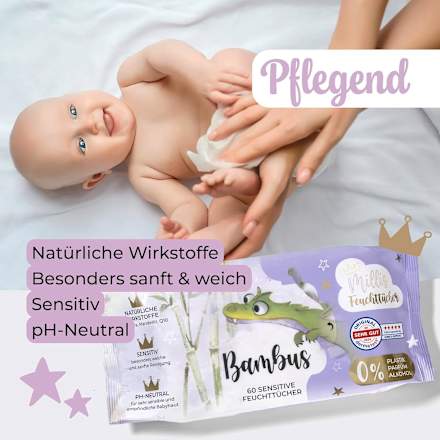 Feuchttücher Bambus sensitive Millis