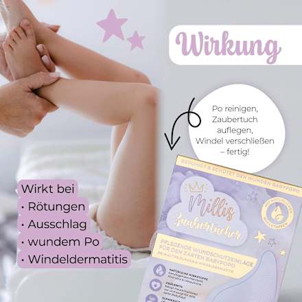 Windeleinlagen Zaubertücher Millis