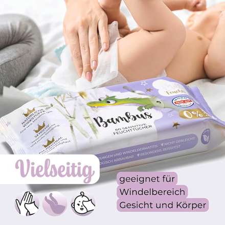 Feuchttücher Bambus sensitive Millis