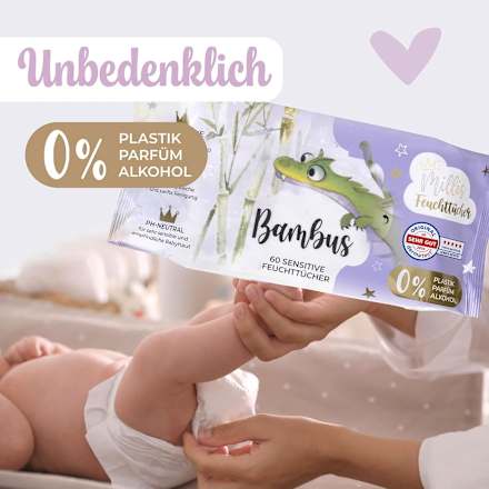 Feuchttücher Bambus sensitive Millis