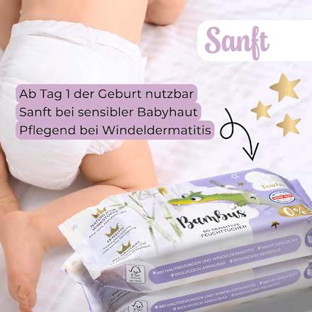 Feuchttücher Bambus sensitive Millis