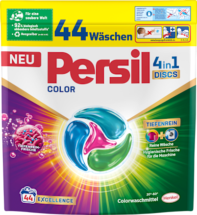 Colorwaschmittel Discs 4in1 Persil