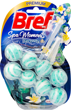 WC tisztító blokk Spa Moments, Serenity (2 x 50g) Bref