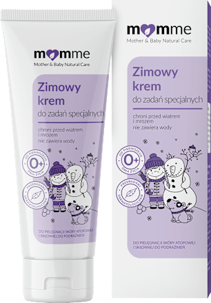Zimowy krem do zadań specjalnych dla całej rodziny momme