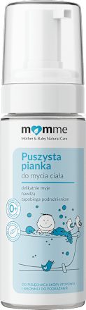 Puszysta pianka do mycia ciała momme