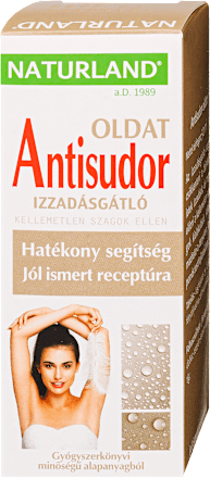 Izzadásgátló oldat  NATURLAND
