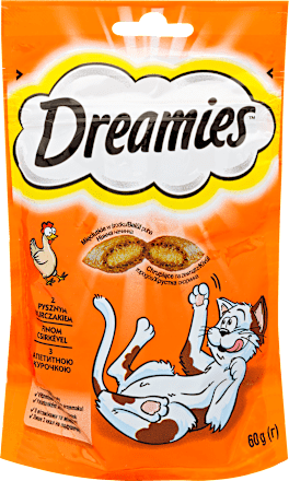 Jutalomfalat macskáknak csirke Dreamies