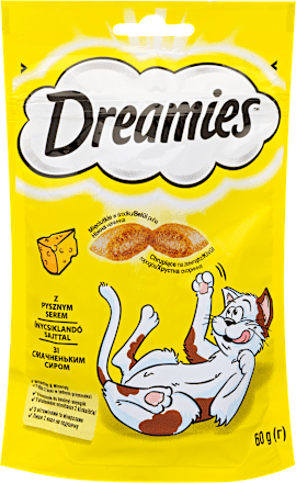 Jutalomfalat macskáknak sajt Dreamies