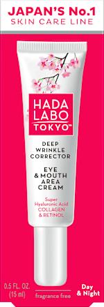 Anti-age krema za predel okoli ustnic in oči HADA LABO TOKYO
